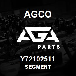 Y72102511 Agco SEGMENT | AGA Parts