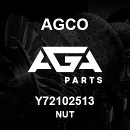 Y72102513 Agco NUT | AGA Parts