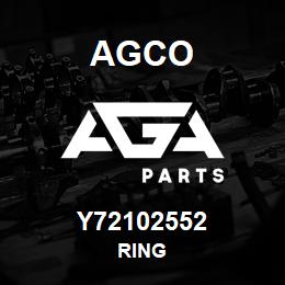 Y72102552 Agco RING | AGA Parts