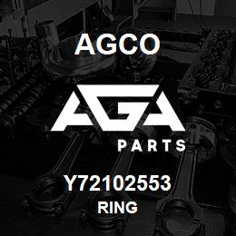 Y72102553 Agco RING | AGA Parts