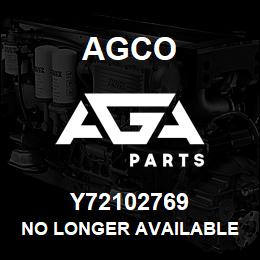 Y72102769 Agco NO LONGER AVAILABLE | AGA Parts