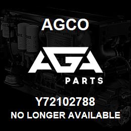 Y72102788 Agco NO LONGER AVAILABLE | AGA Parts