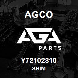 Y72102810 Agco SHIM | AGA Parts