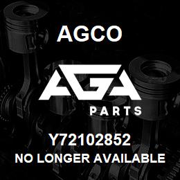 Y72102852 Agco NO LONGER AVAILABLE | AGA Parts