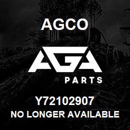 Y72102907 Agco NO LONGER AVAILABLE | AGA Parts