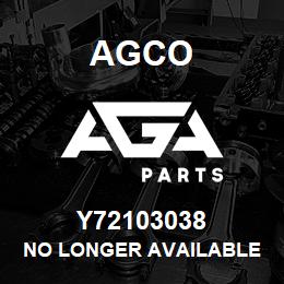 Y72103038 Agco NO LONGER AVAILABLE | AGA Parts