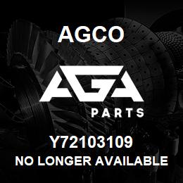 Y72103109 Agco NO LONGER AVAILABLE | AGA Parts