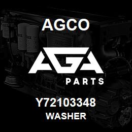 Y72103348 Agco WASHER | AGA Parts