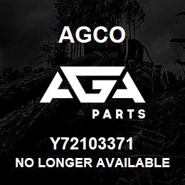 Y72103371 Agco NO LONGER AVAILABLE | AGA Parts