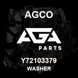 Y72103379 Agco WASHER | AGA Parts