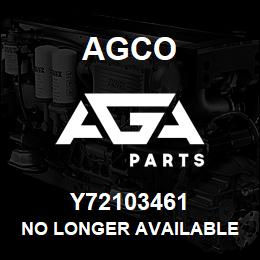 Y72103461 Agco NO LONGER AVAILABLE | AGA Parts