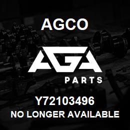 Y72103496 Agco NO LONGER AVAILABLE | AGA Parts