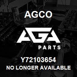 Y72103654 Agco NO LONGER AVAILABLE | AGA Parts