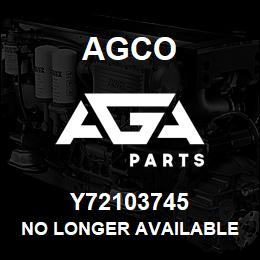 Y72103745 Agco NO LONGER AVAILABLE | AGA Parts