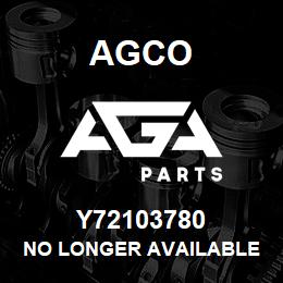 Y72103780 Agco NO LONGER AVAILABLE | AGA Parts