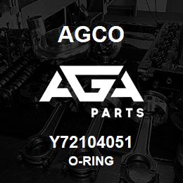 Y72104051 Agco O-RING | AGA Parts