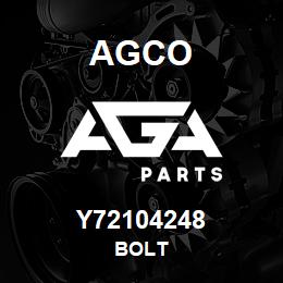 Y72104248 Agco BOLT | AGA Parts