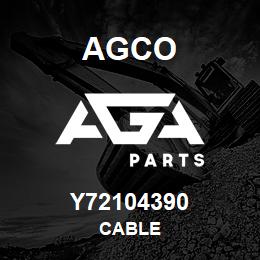 Y72104390 Agco CABLE | AGA Parts