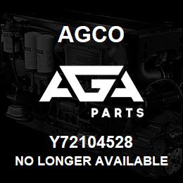 Y72104528 Agco NO LONGER AVAILABLE | AGA Parts