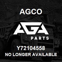 Y72104558 Agco NO LONGER AVAILABLE | AGA Parts