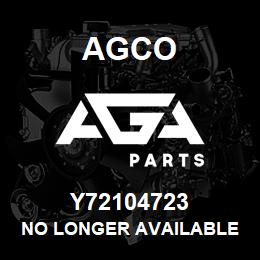 Y72104723 Agco NO LONGER AVAILABLE | AGA Parts