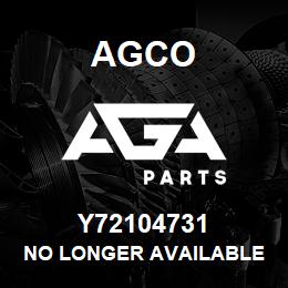 Y72104731 Agco NO LONGER AVAILABLE | AGA Parts