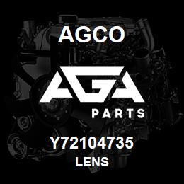 Y72104735 Agco LENS | AGA Parts