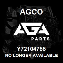 Y72104755 Agco NO LONGER AVAILABLE | AGA Parts