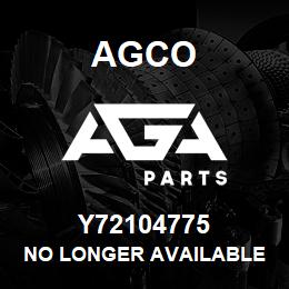 Y72104775 Agco NO LONGER AVAILABLE | AGA Parts