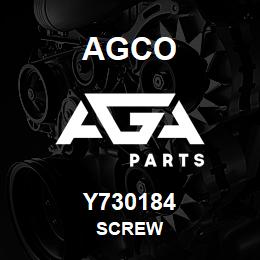 Y730184 Agco SCREW | AGA Parts