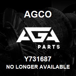 Y731687 Agco NO LONGER AVAILABLE | AGA Parts