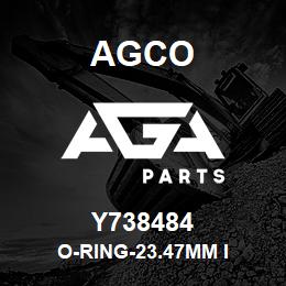 Y738484 Agco O-RING-23.47MM I | AGA Parts