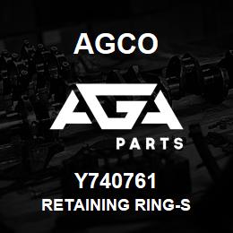 Y740761 Agco RETAINING RING-S | AGA Parts