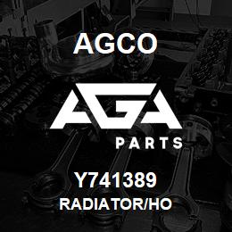 Y741389 Agco RADIATOR/HO | AGA Parts