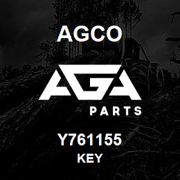 Y761155 Agco KEY | AGA Parts