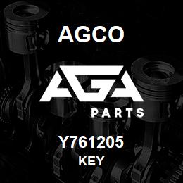 Y761205 Agco KEY | AGA Parts