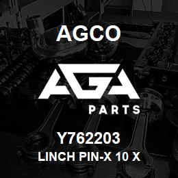 Y762203 Agco LINCH PIN-X 10 X | AGA Parts