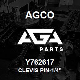 Y762617 Agco CLEVIS PIN-1/4" | AGA Parts