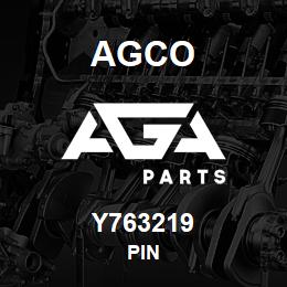 Y763219 Agco PIN | AGA Parts