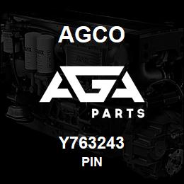 Y763243 Agco PIN | AGA Parts