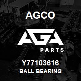 Y77103616 Agco BALL BEARING | AGA Parts