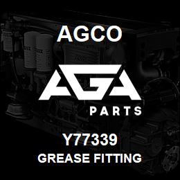 Y77339 Agco GREASE FITTING | AGA Parts