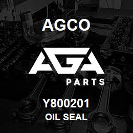 Y800201 Agco OIL SEAL | AGA Parts