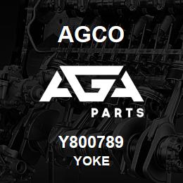 Y800789 Agco YOKE | AGA Parts