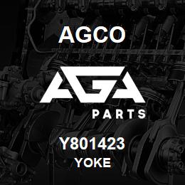 Y801423 Agco YOKE | AGA Parts