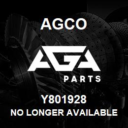 Y801928 Agco NO LONGER AVAILABLE | AGA Parts