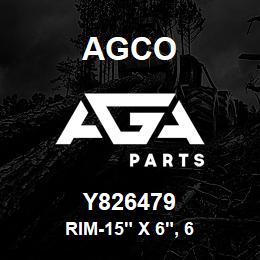 Y826479 Agco RIM-15" X 6", 6 | AGA Parts