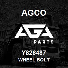 Y826487 Agco WHEEL BOLT | AGA Parts