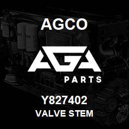 Y827402 Agco VALVE STEM | AGA Parts