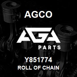 Y851774 Agco ROLL OF CHAIN | AGA Parts